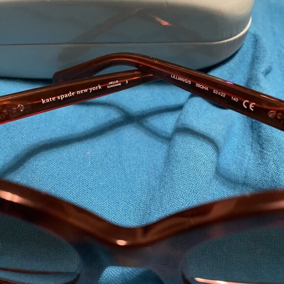 Kate Spade New York Brown Tortoiseshell *BIFOCAL* Sunglasses With Case - Picture 2 of 6